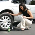 Reparación de emergencia de neumáticos pinchados